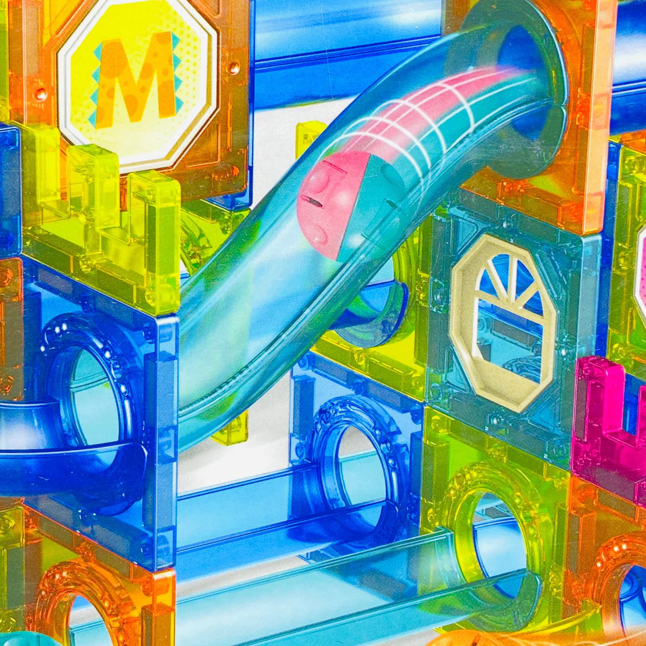 Magnetics Sheet 132 Pcs Blocks SET